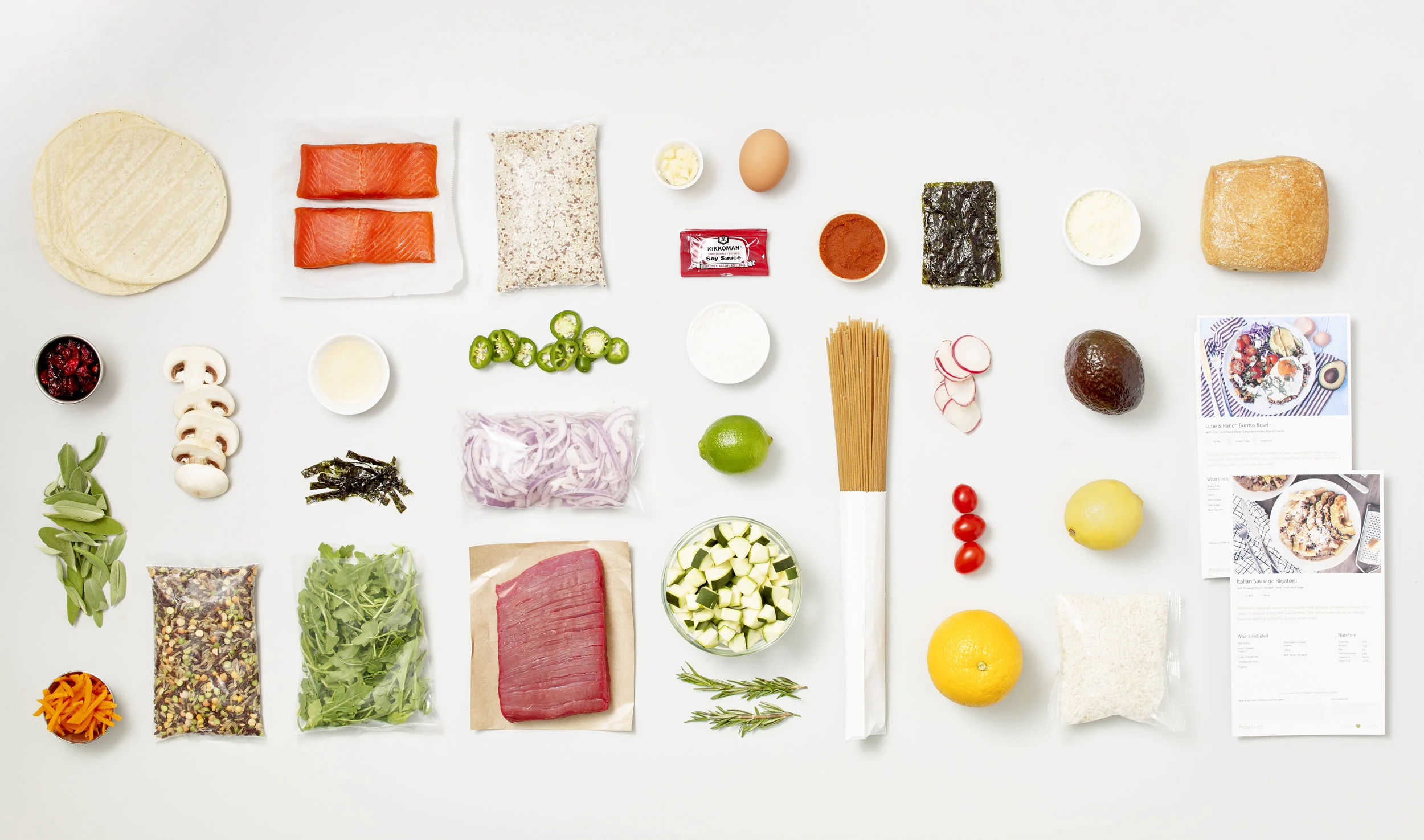 Fresh sale prep menu